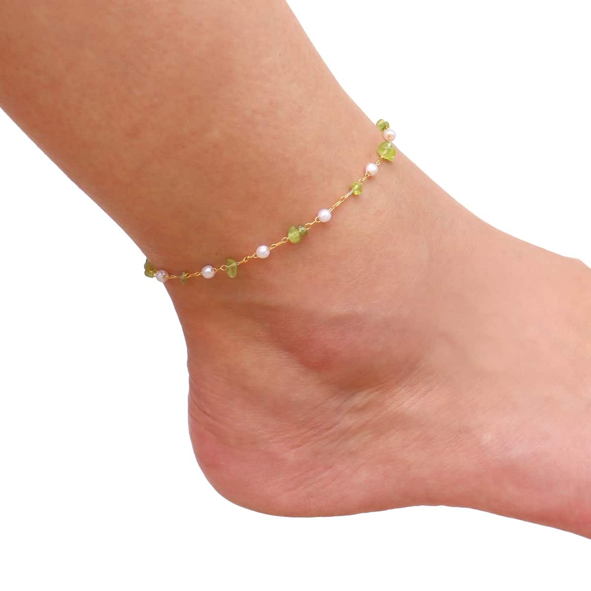Tobillera Vidrier Verde Anartxy