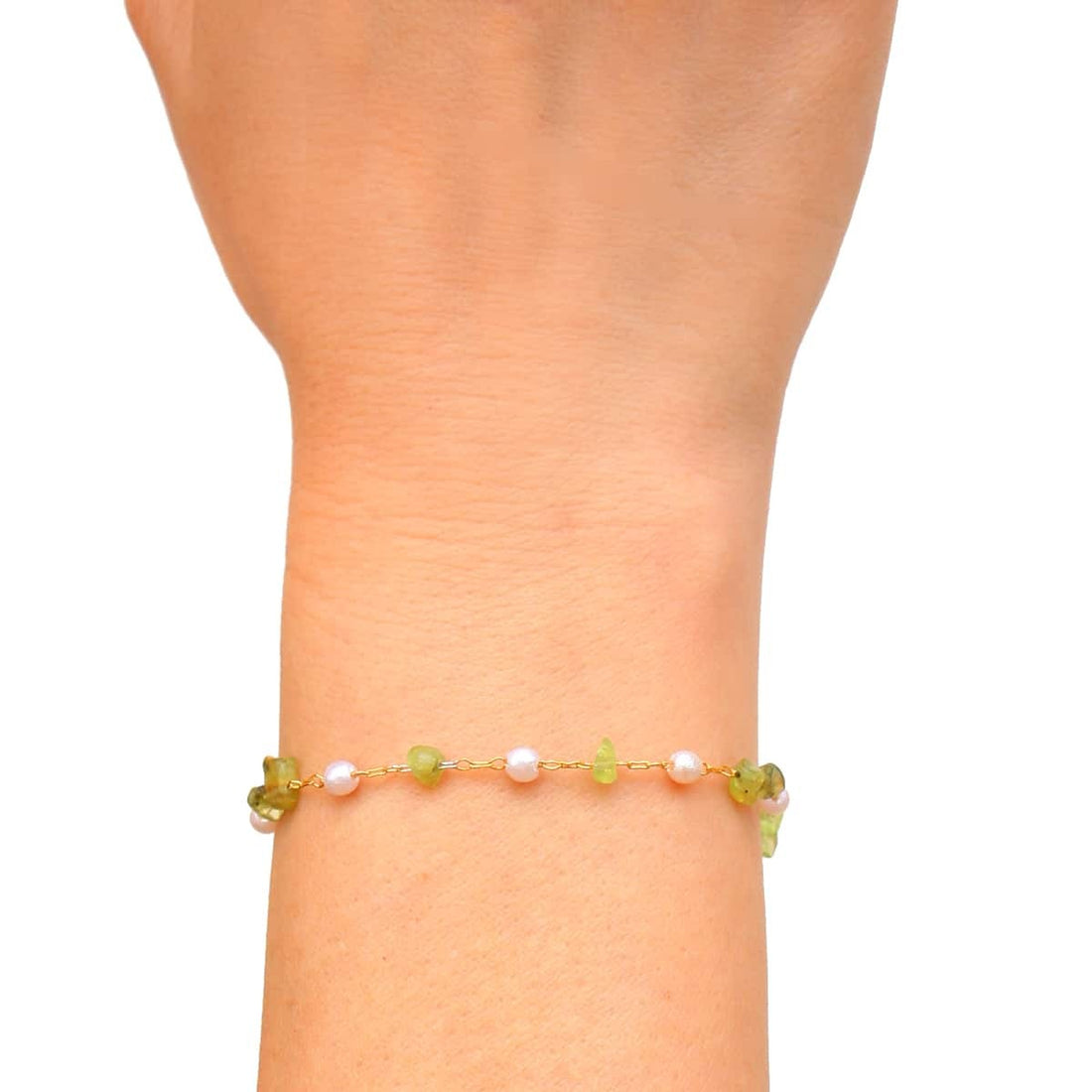 Pulsera Vidrier Verde Anartxy