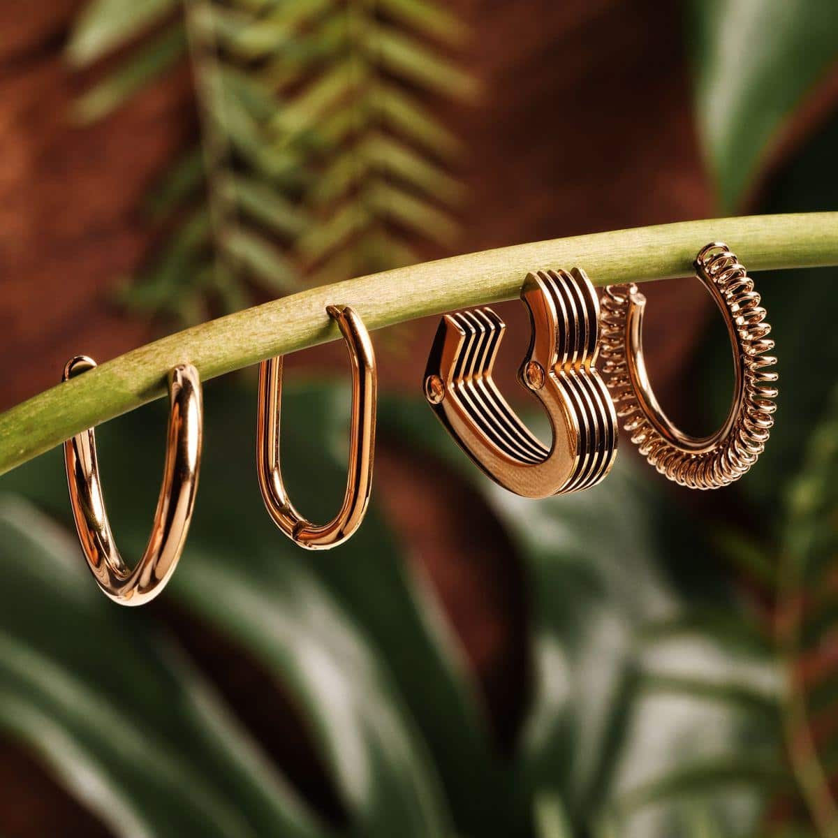 Aros Lourdes Dorado Anartxy