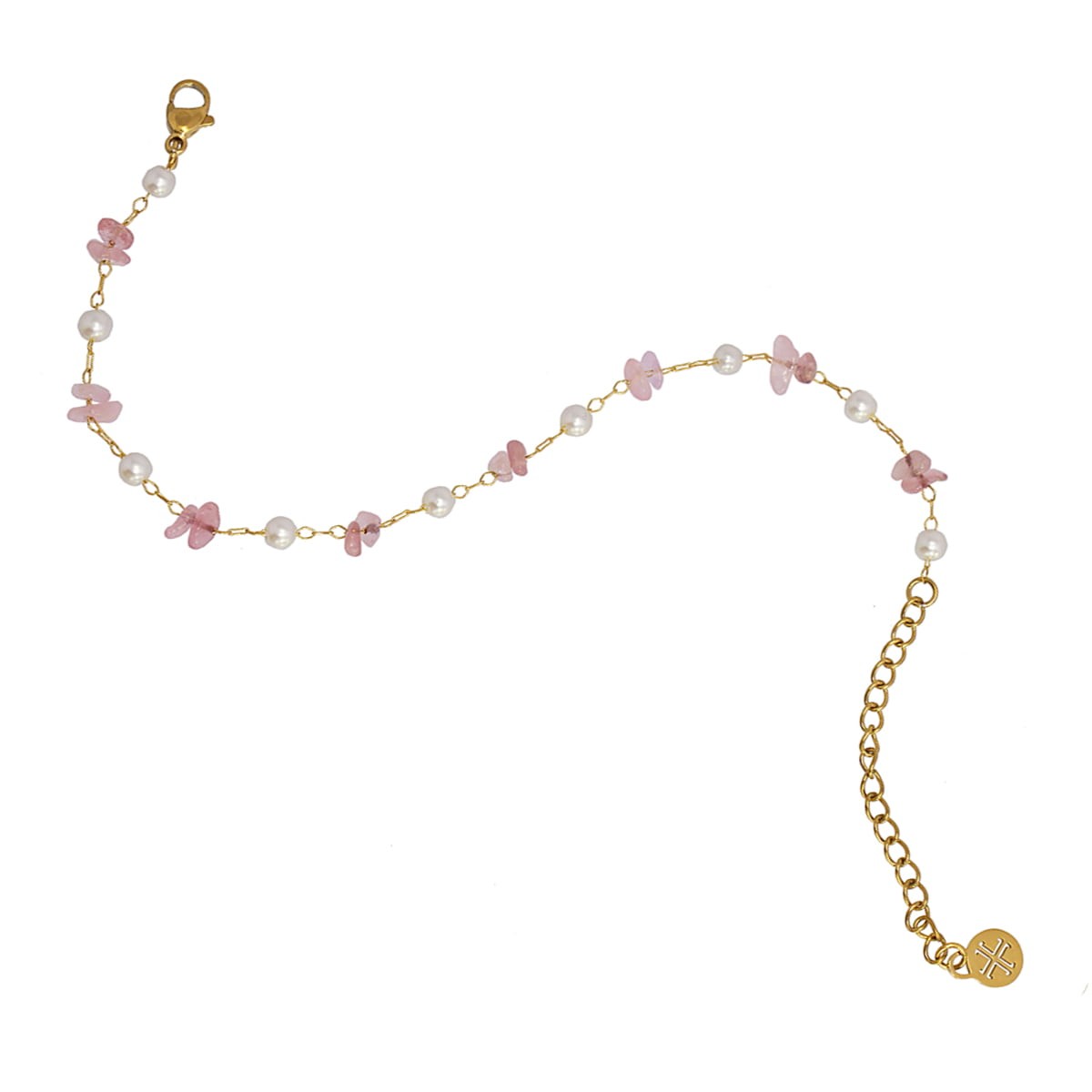 Tobillera Vidrier Rosa Anartxy