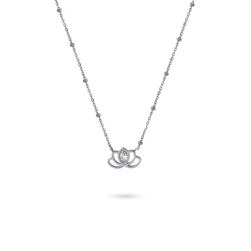 Collar Diane Plateado Anartxy