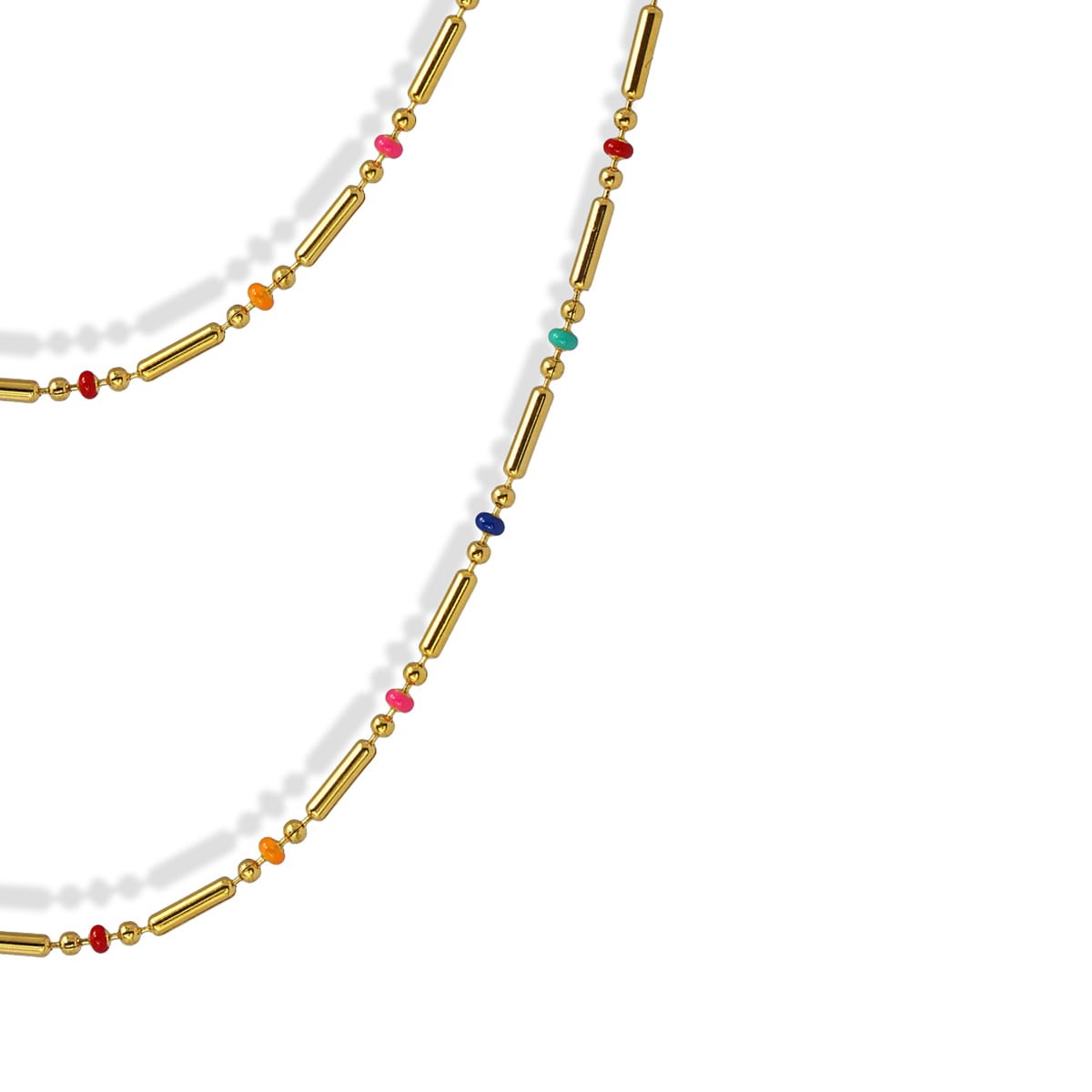 Collar largo Charis Dorado Anartxy