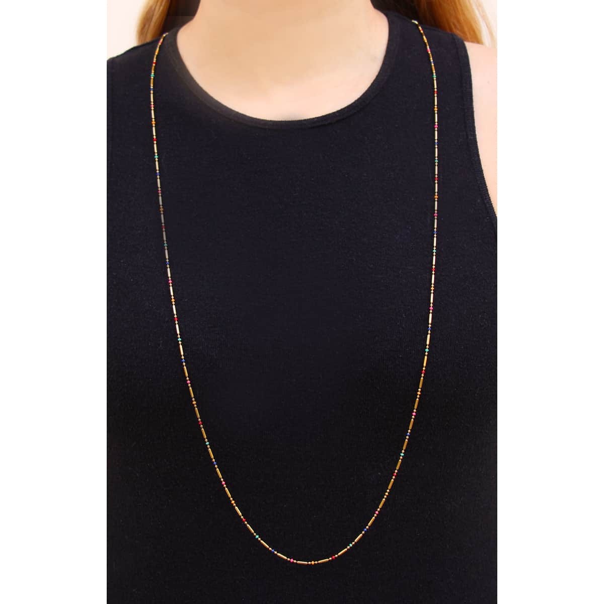 Charis long necklace