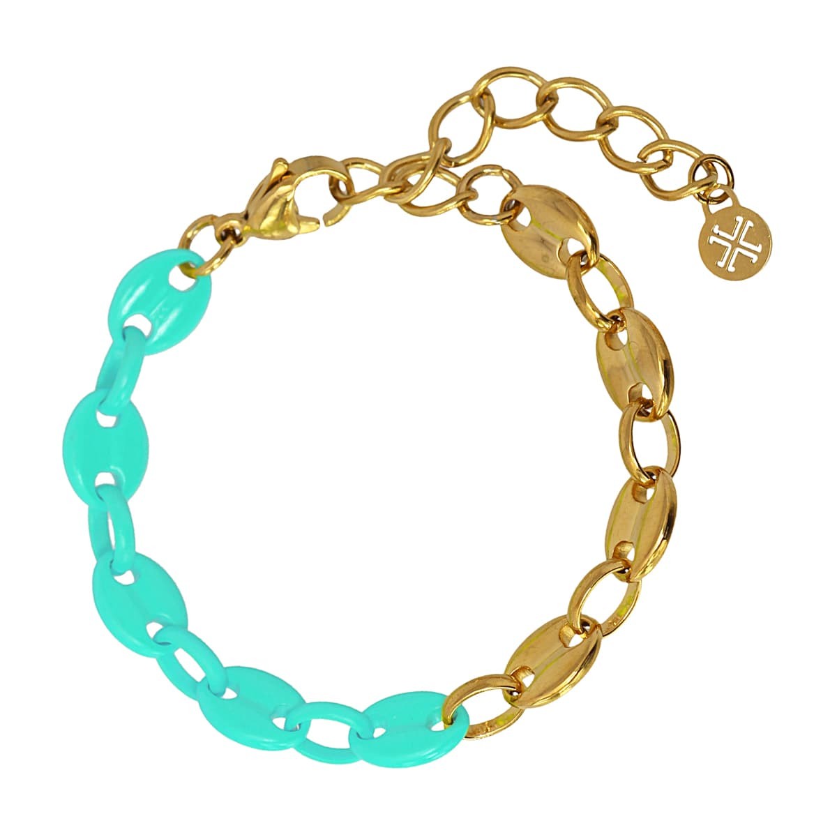 Enamel link bracelet BPU748