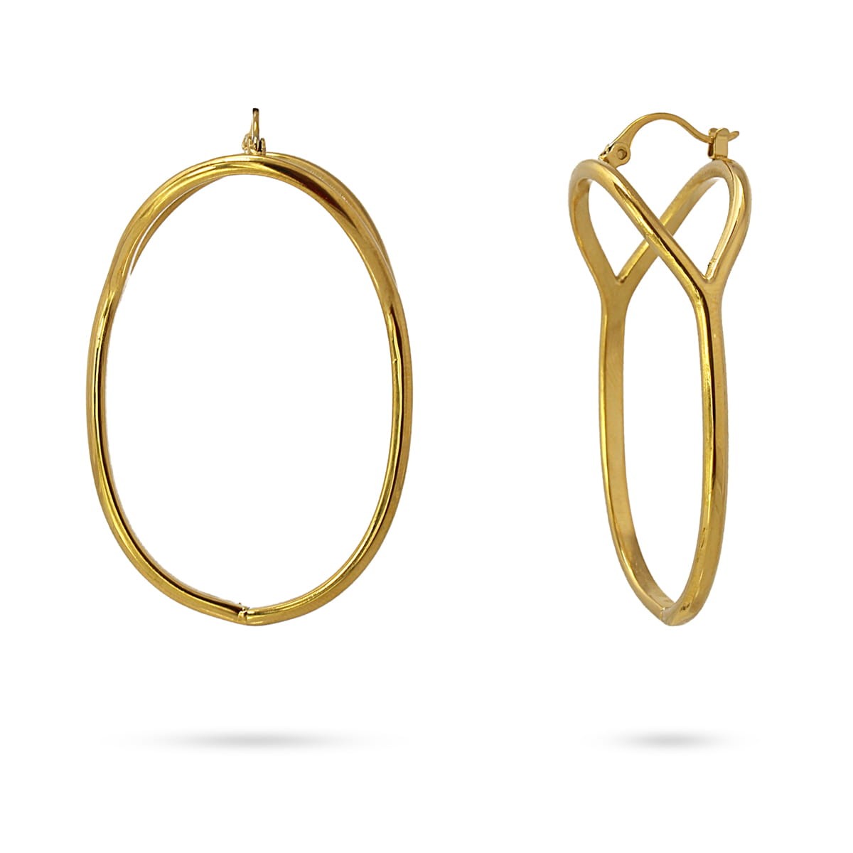 Pendientes Adamstown Dorado Anartxy