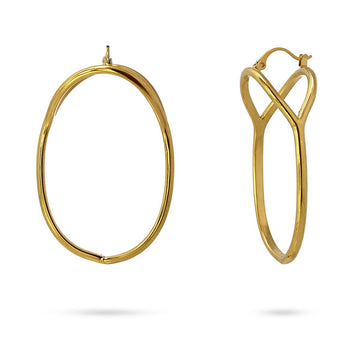 Pendientes Adamstown Dorado Anartxy
