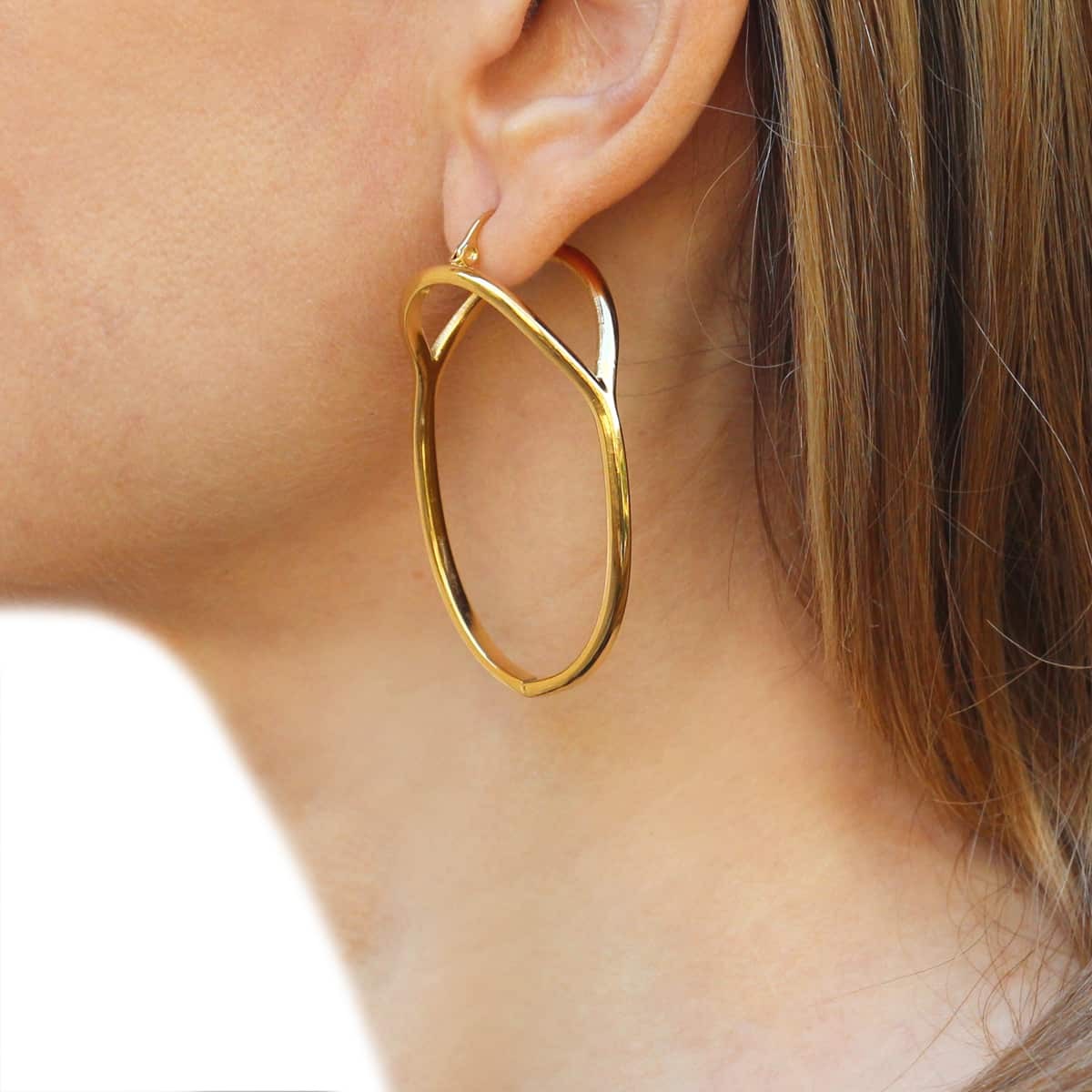 Pendientes Adamstown Dorado Anartxy
