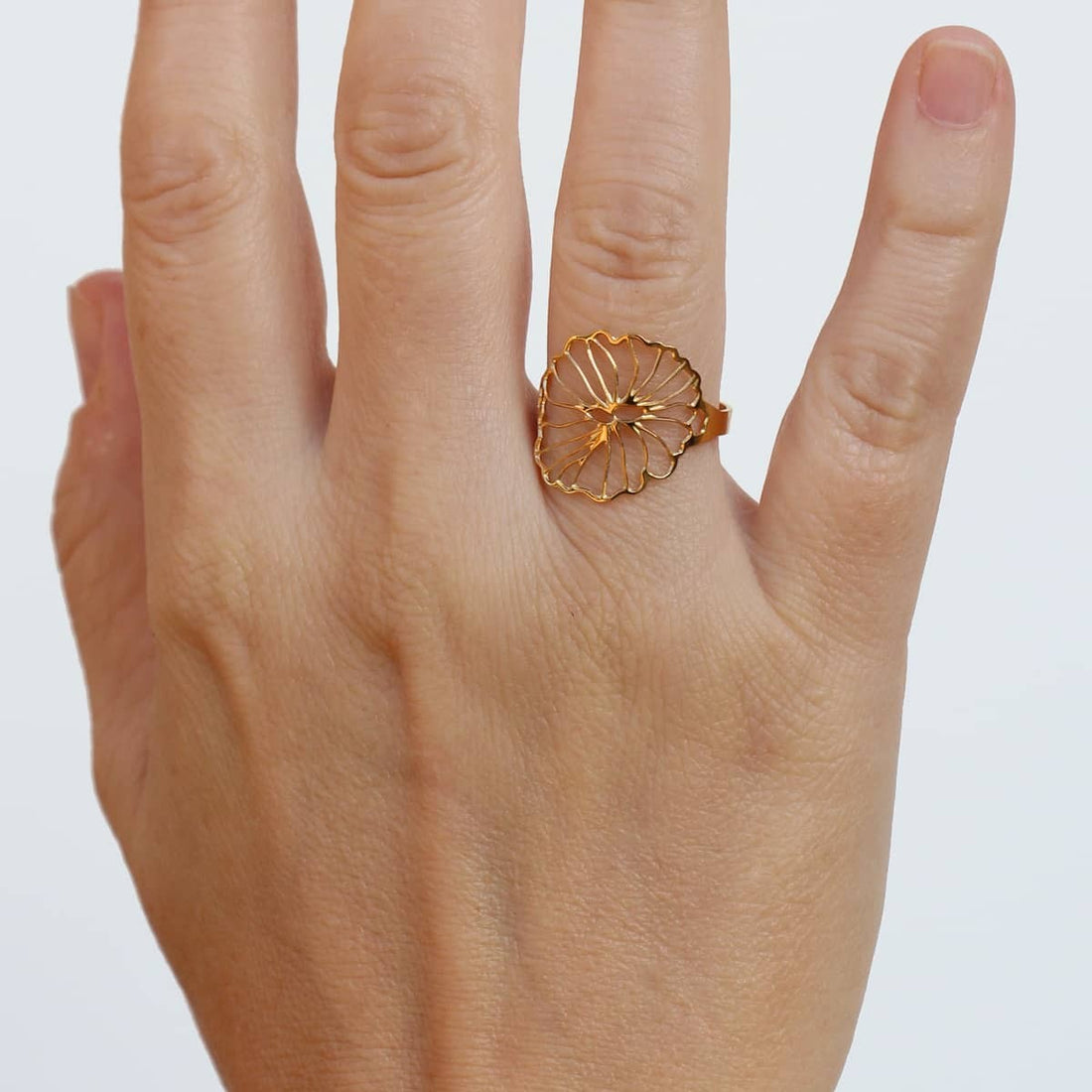 Anillo Alofi Dorado 14 7 Anartxy