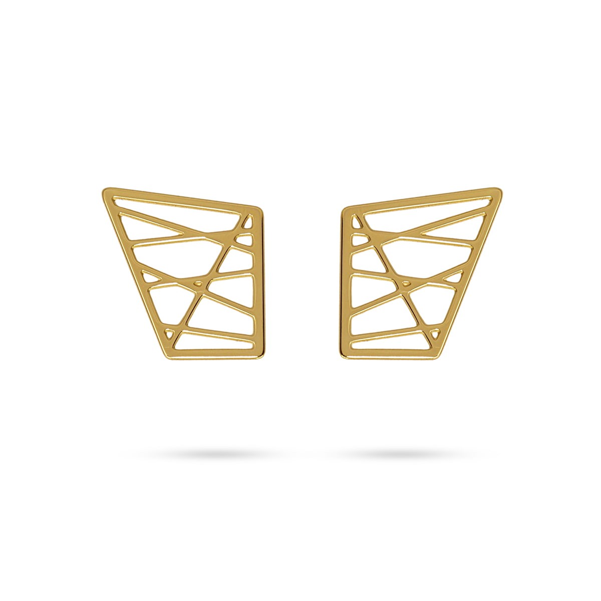 Pendientes Gaborone Dorado Anartxy