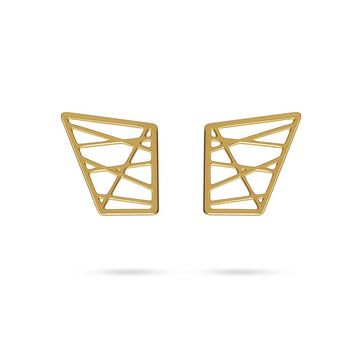 Pendientes Gaborone Dorado Anartxy