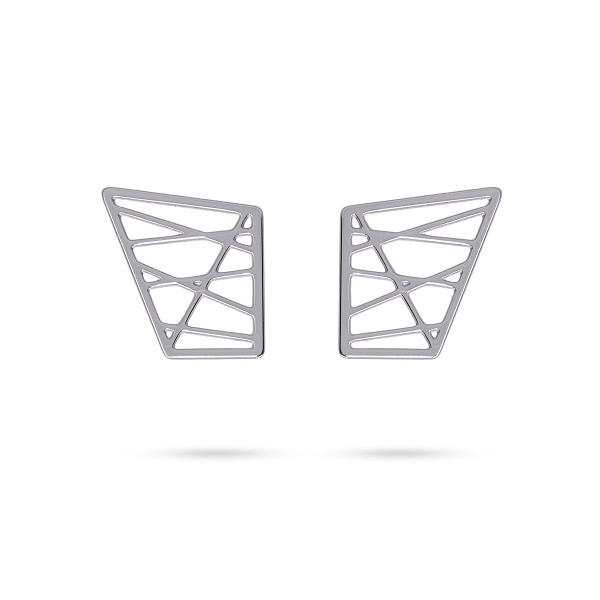 Pendientes Gaborone Plateado Anartxy