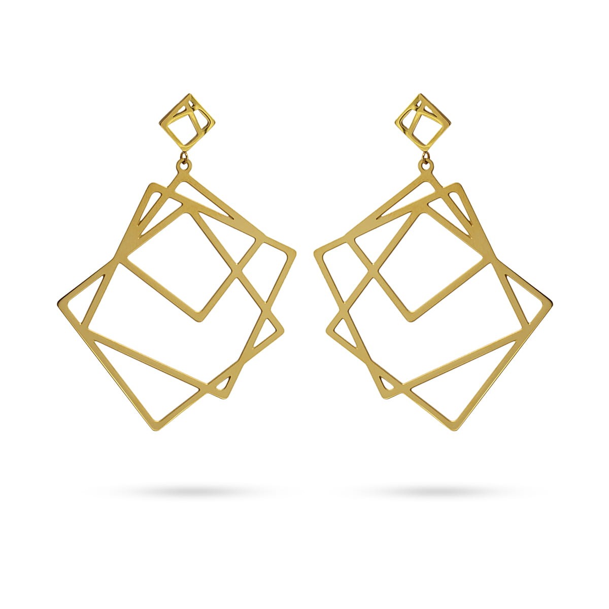 Pendientes Banjul Dorado Anartxy