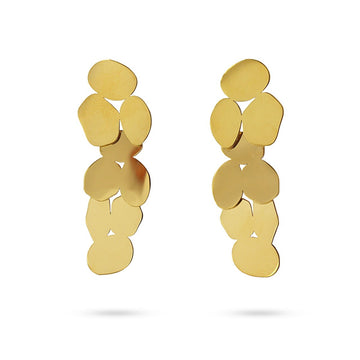 Pendientes Malabo Dorado Anartxy