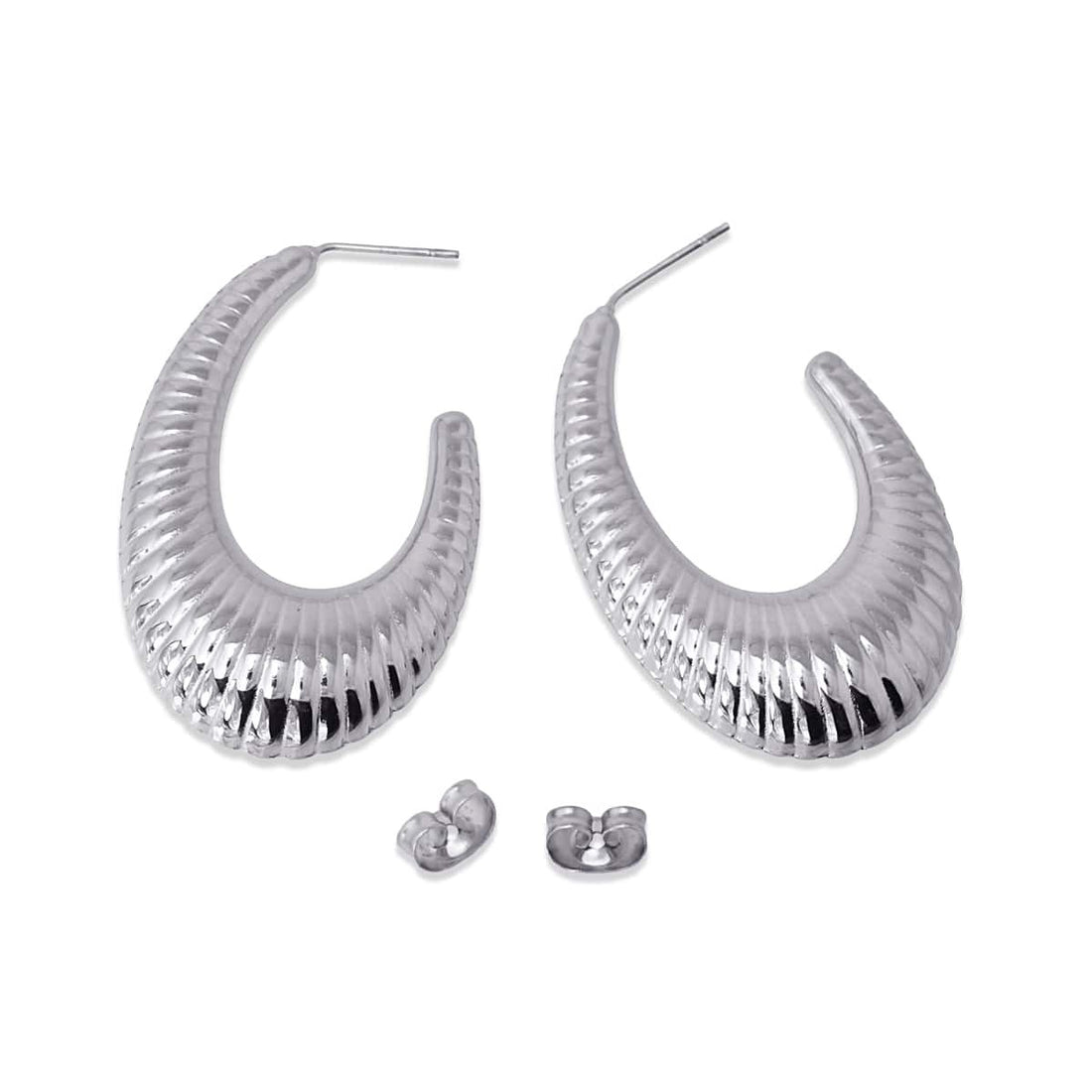 Aros Candy Plateado Anartxy