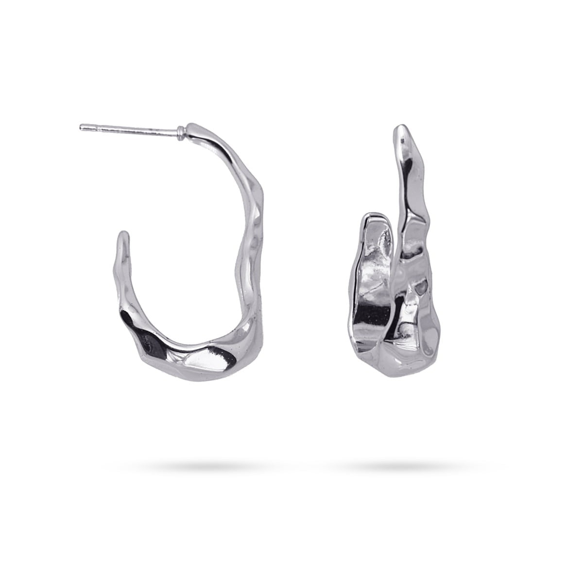 Aros Brooke Plateado Anartxy