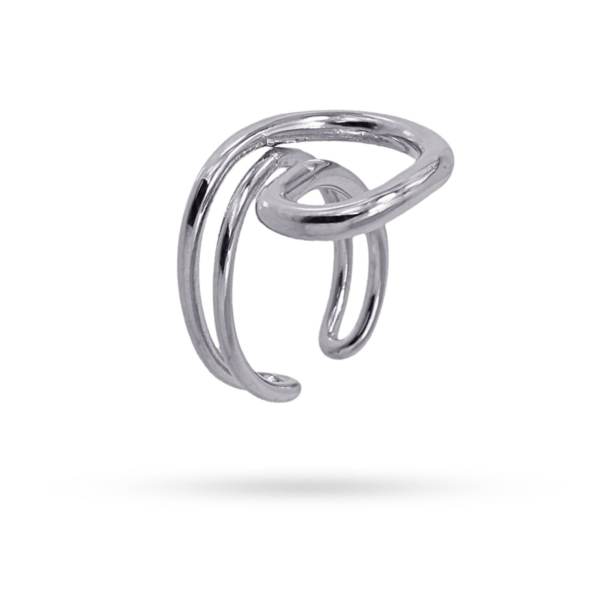 Anillo Abuja Plateado Anartxy