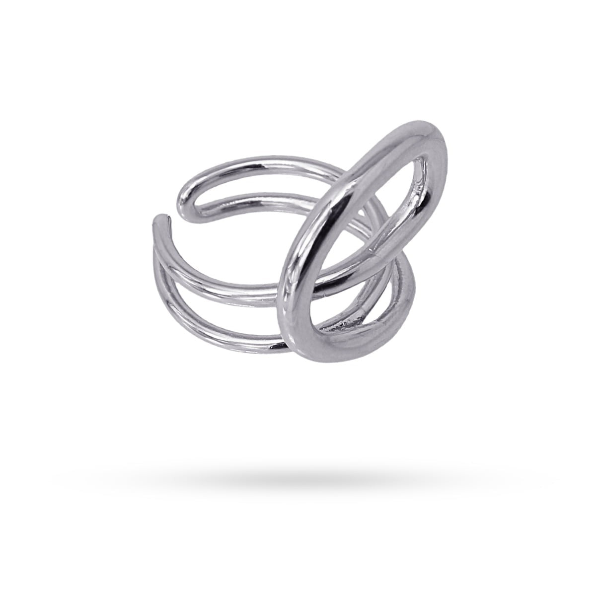 Anillo Abuja Plateado Anartxy