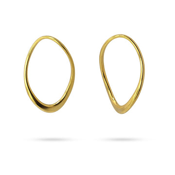 Pendientes Lusaka Dorado Anartxy