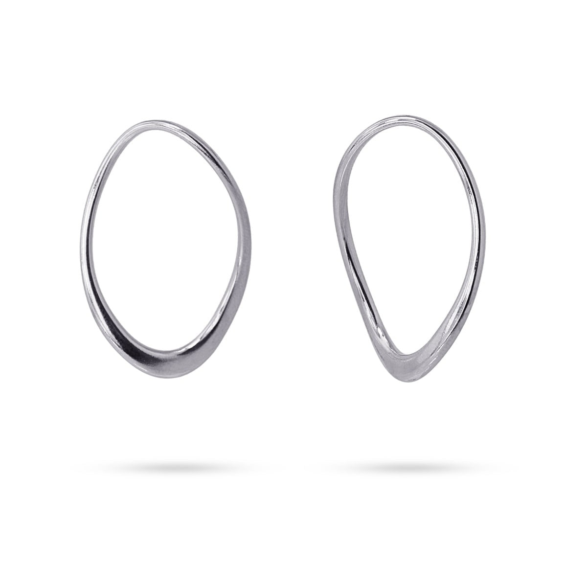 Pendientes Lusaka Plateado Anartxy