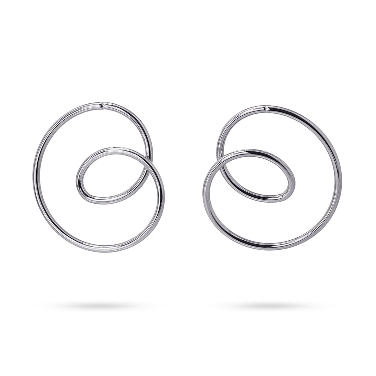 Pendientes Harare Plateado Anartxy