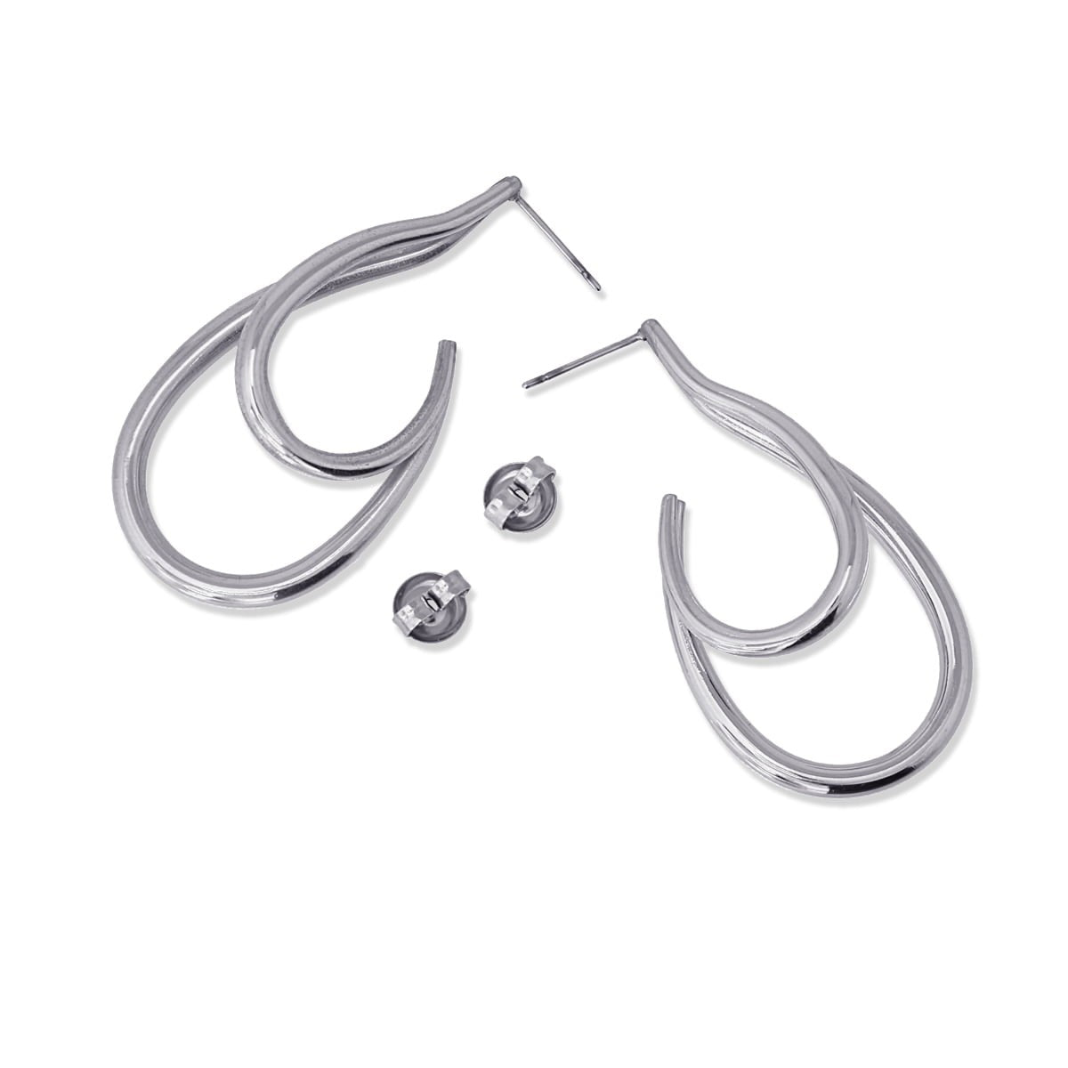 Aros Tarawa Plateado Anartxy