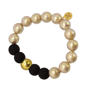Pulsera Jungfrau Negro Anartxy