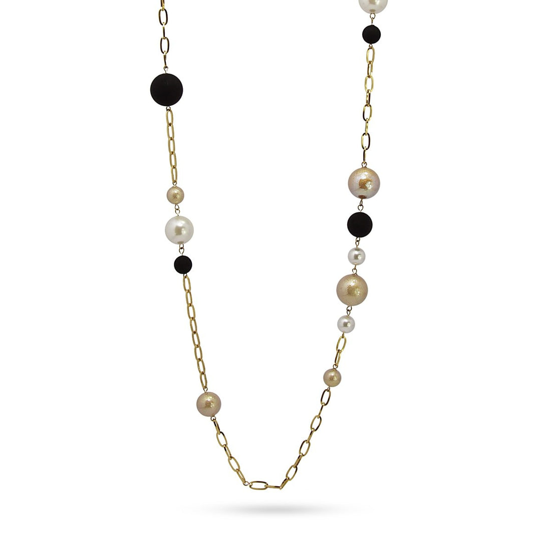 Collar largo Matterhorn Negro Anartxy