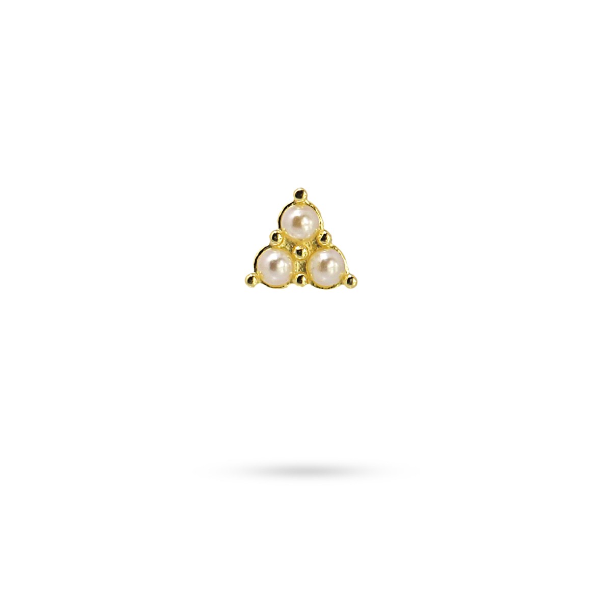 Leire sterling silver piercing