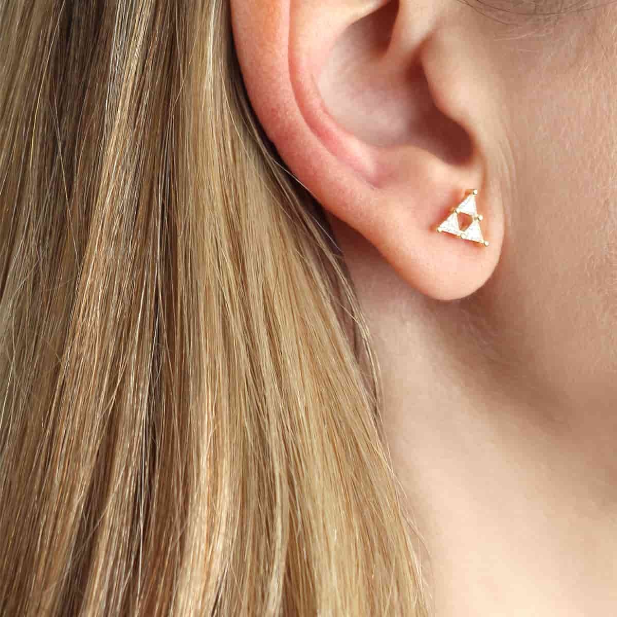 Sandra sterling silver piercing