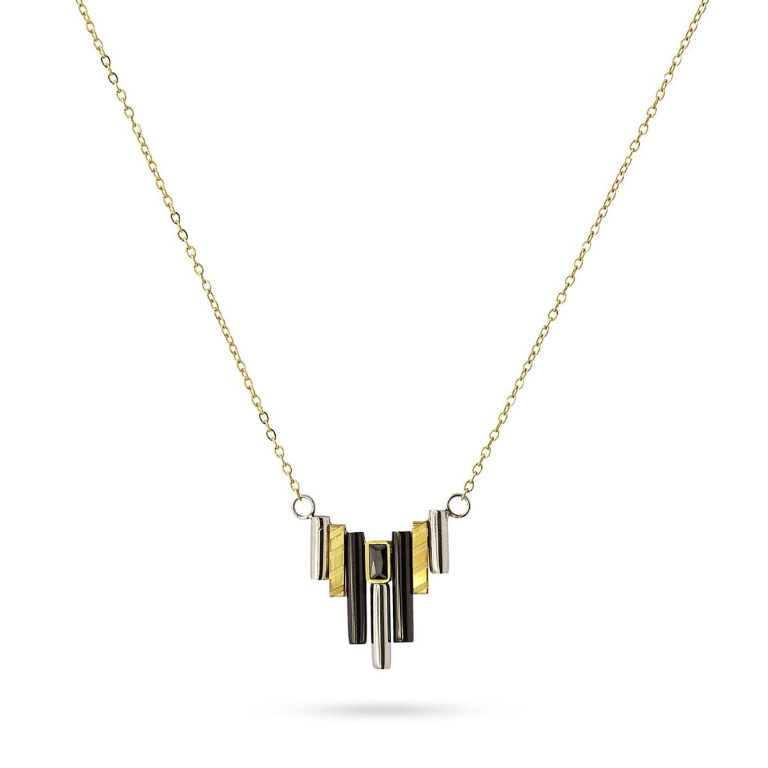Collar Makalu Combinado metalizado Anartxy