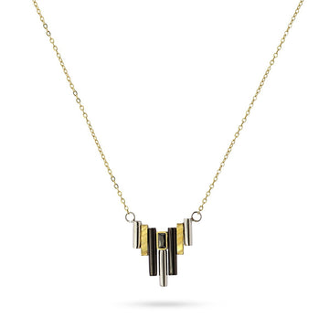 Collar Makalu Combinado metalizado Anartxy