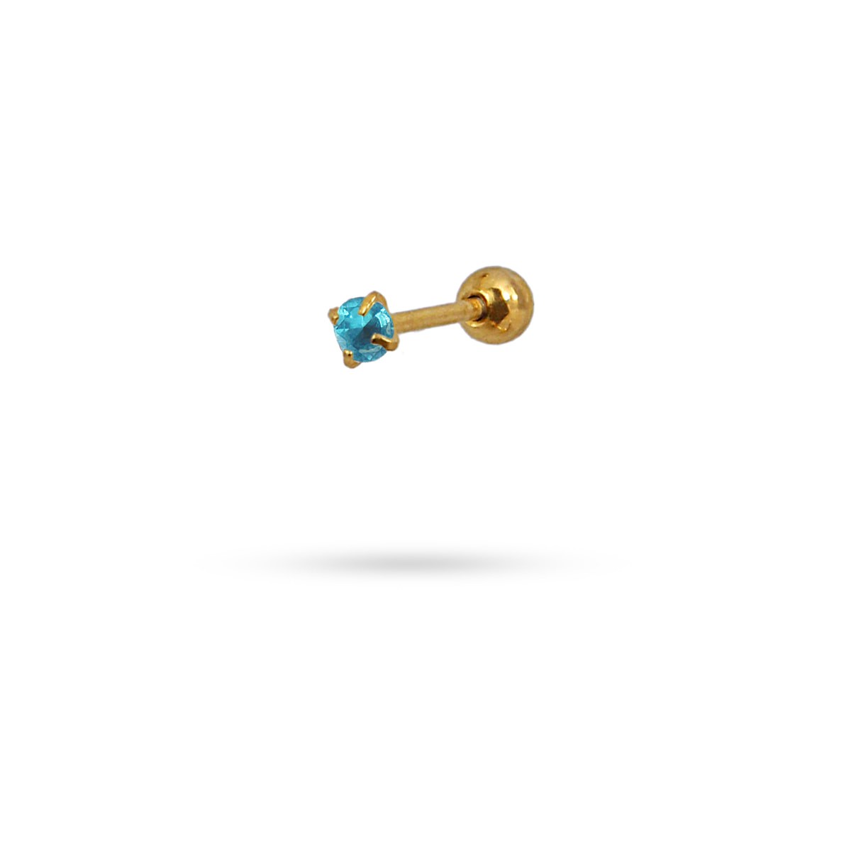 Piercing Gemma Azul 2 mm Anartxy