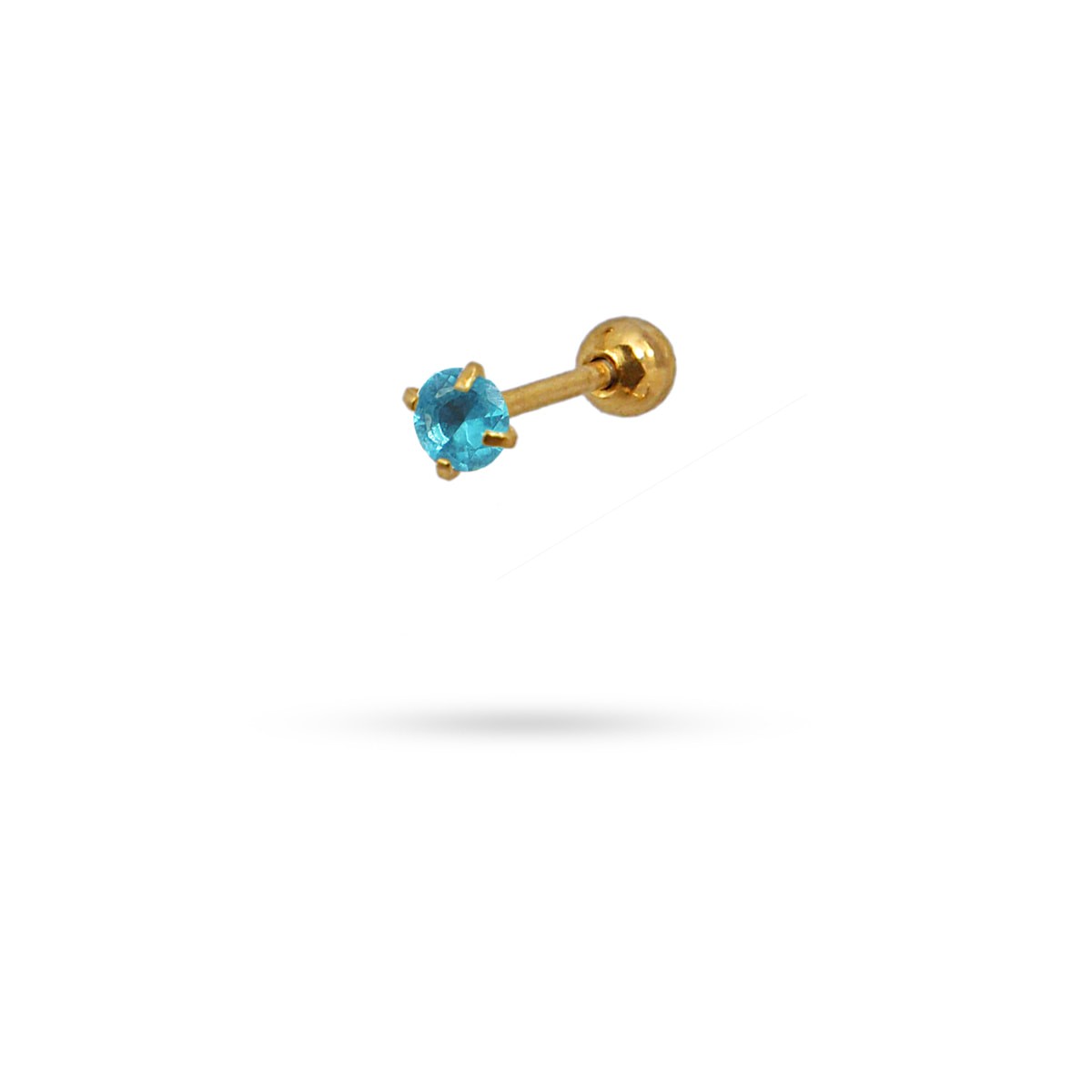 Piercing Gemma Azul 3 mm Anartxy