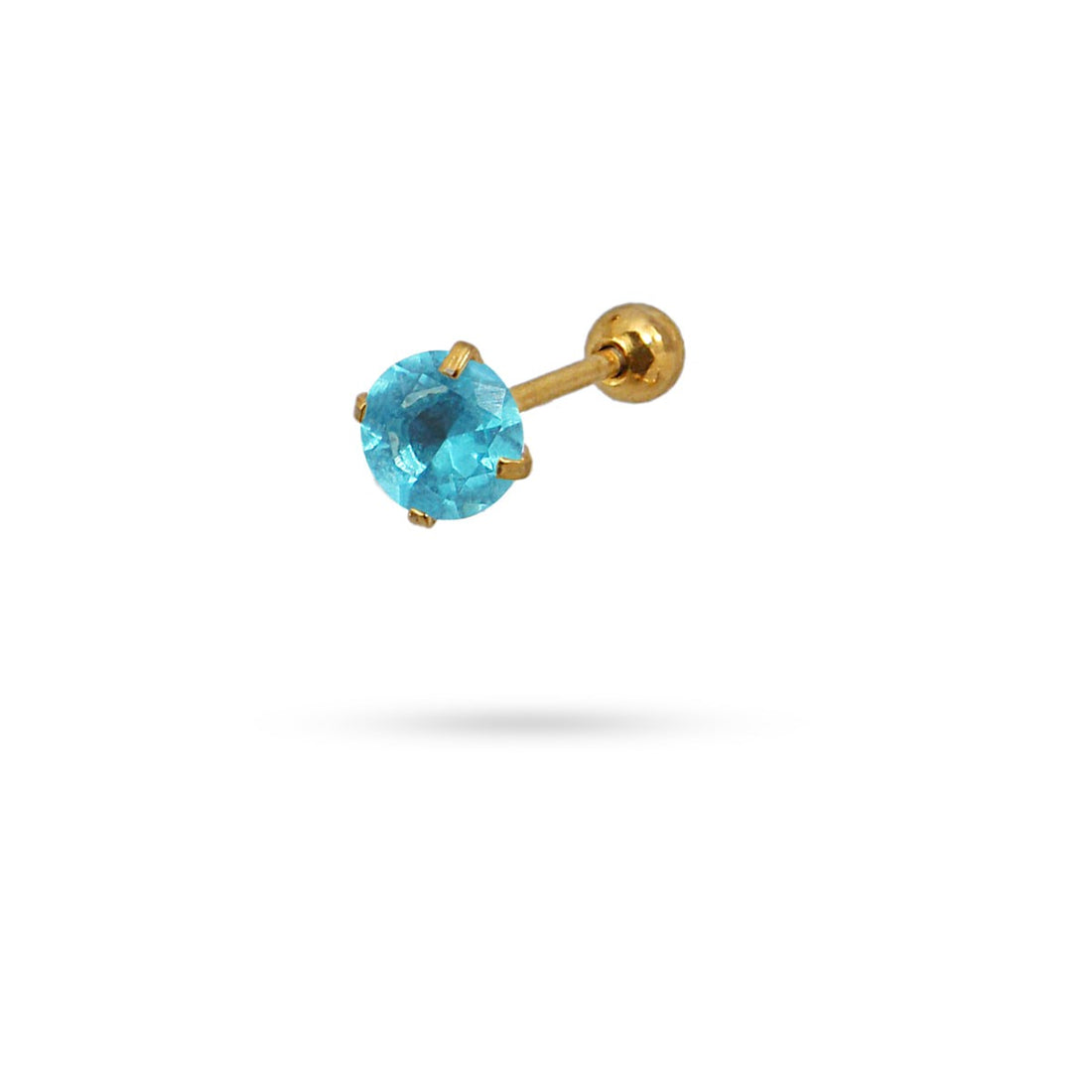 Piercing Gemma Azul 5 mm Anartxy