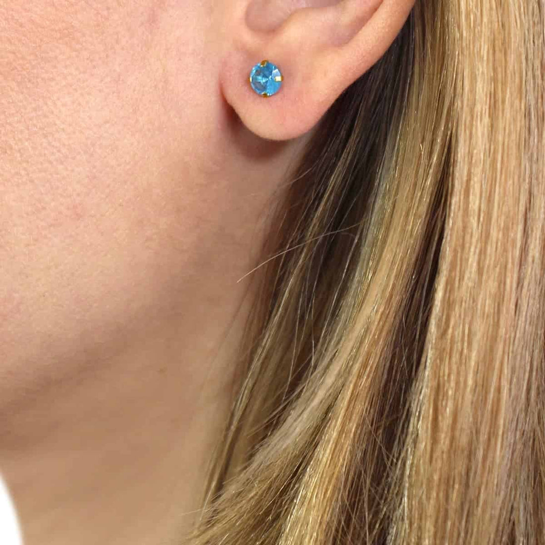 Piercing Gemma Azul 5 mm Anartxy