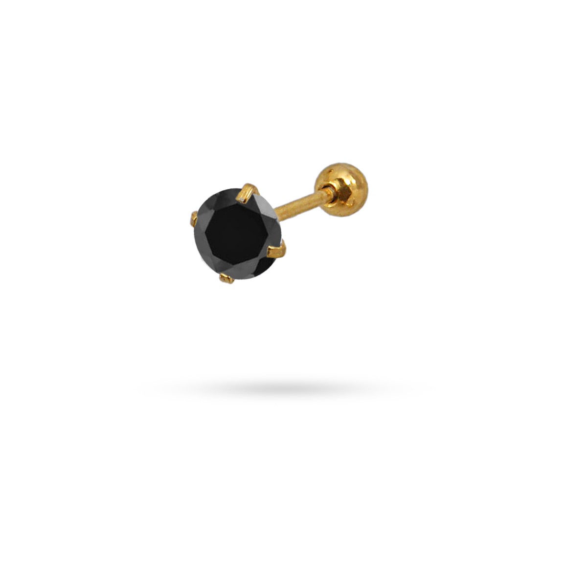 Piercing Gemma Negro 5 mm Anartxy