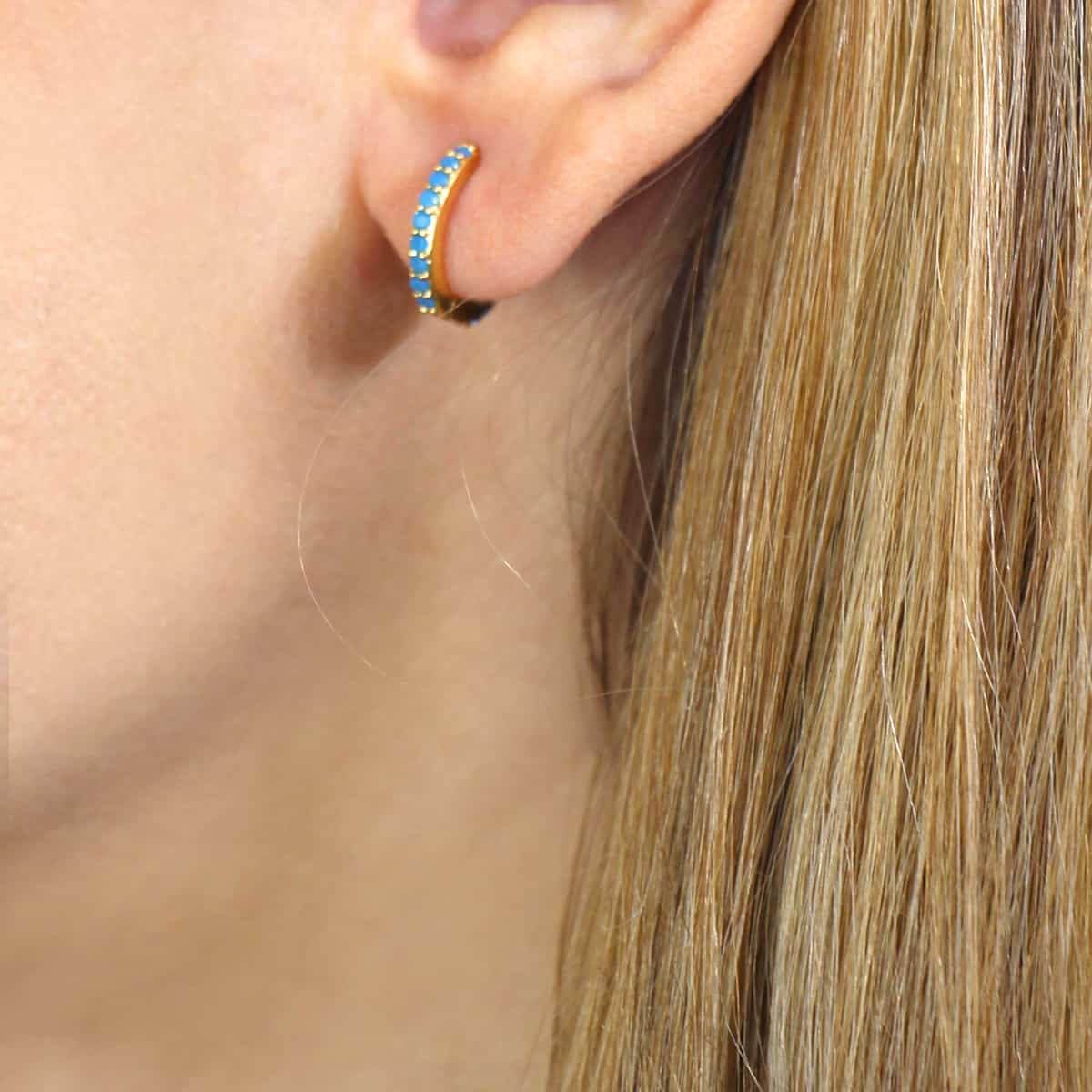 Piercing Irene Azul Anartxy