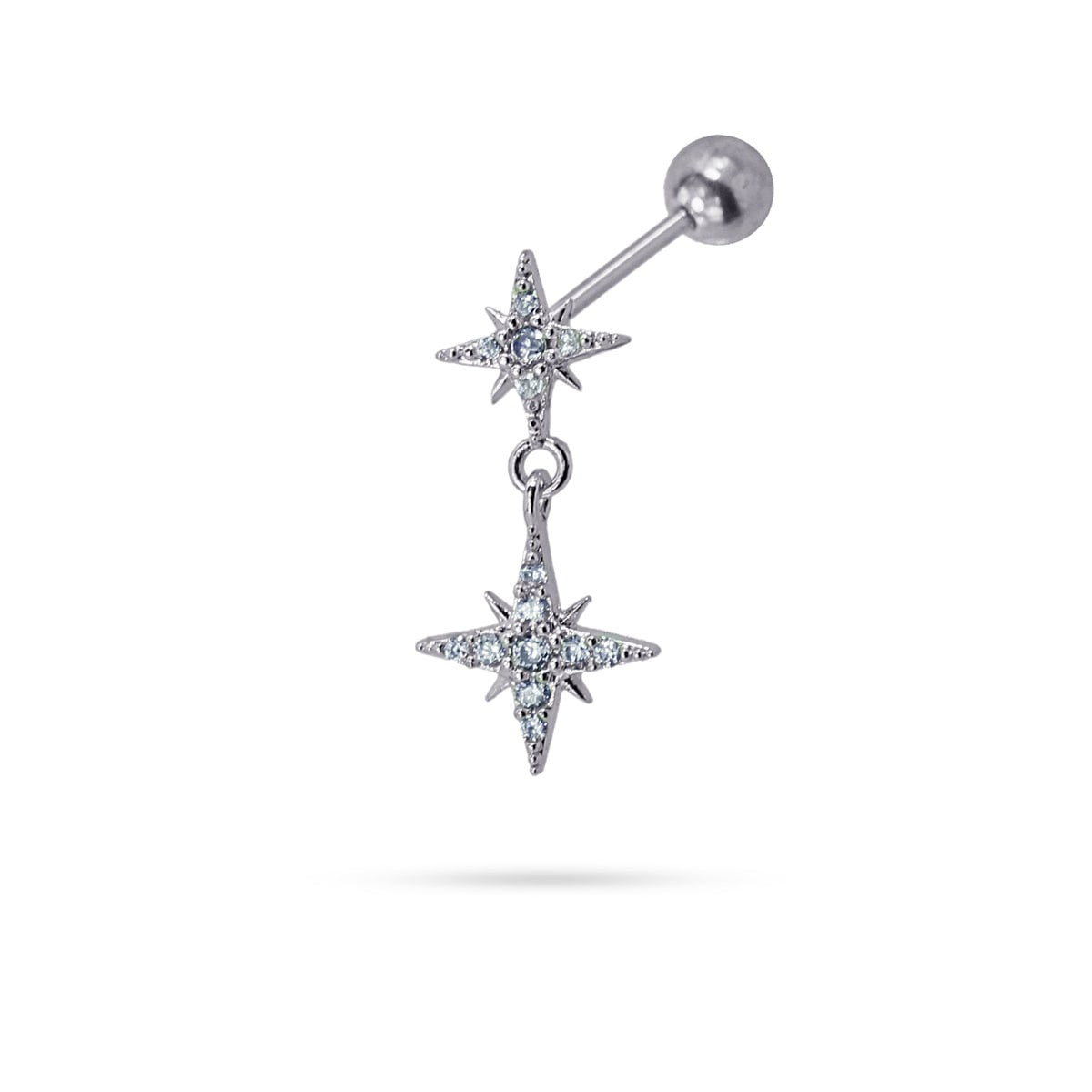 Piercing Alba Plateado Anartxy