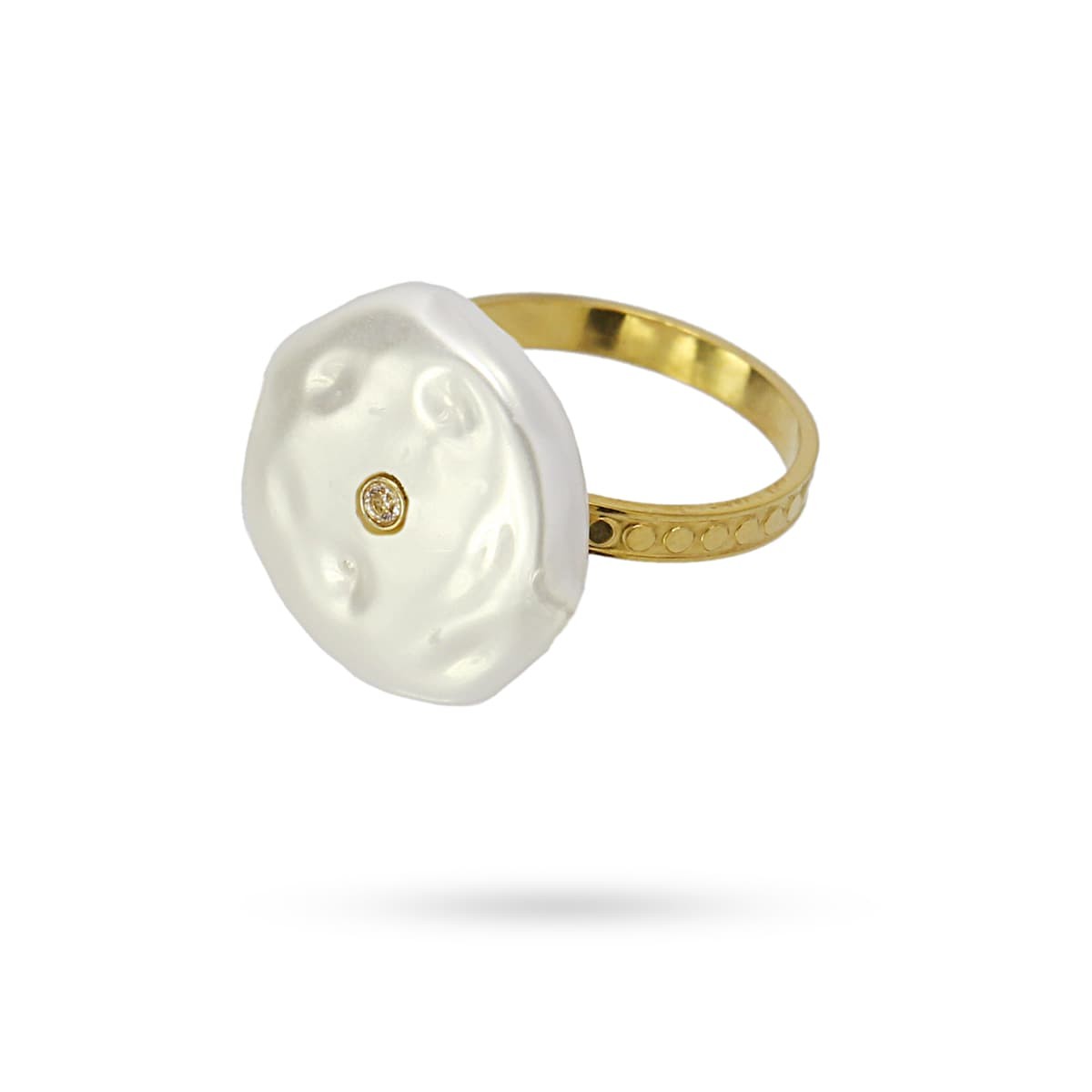 Anillo Iris Blanco Anartxy