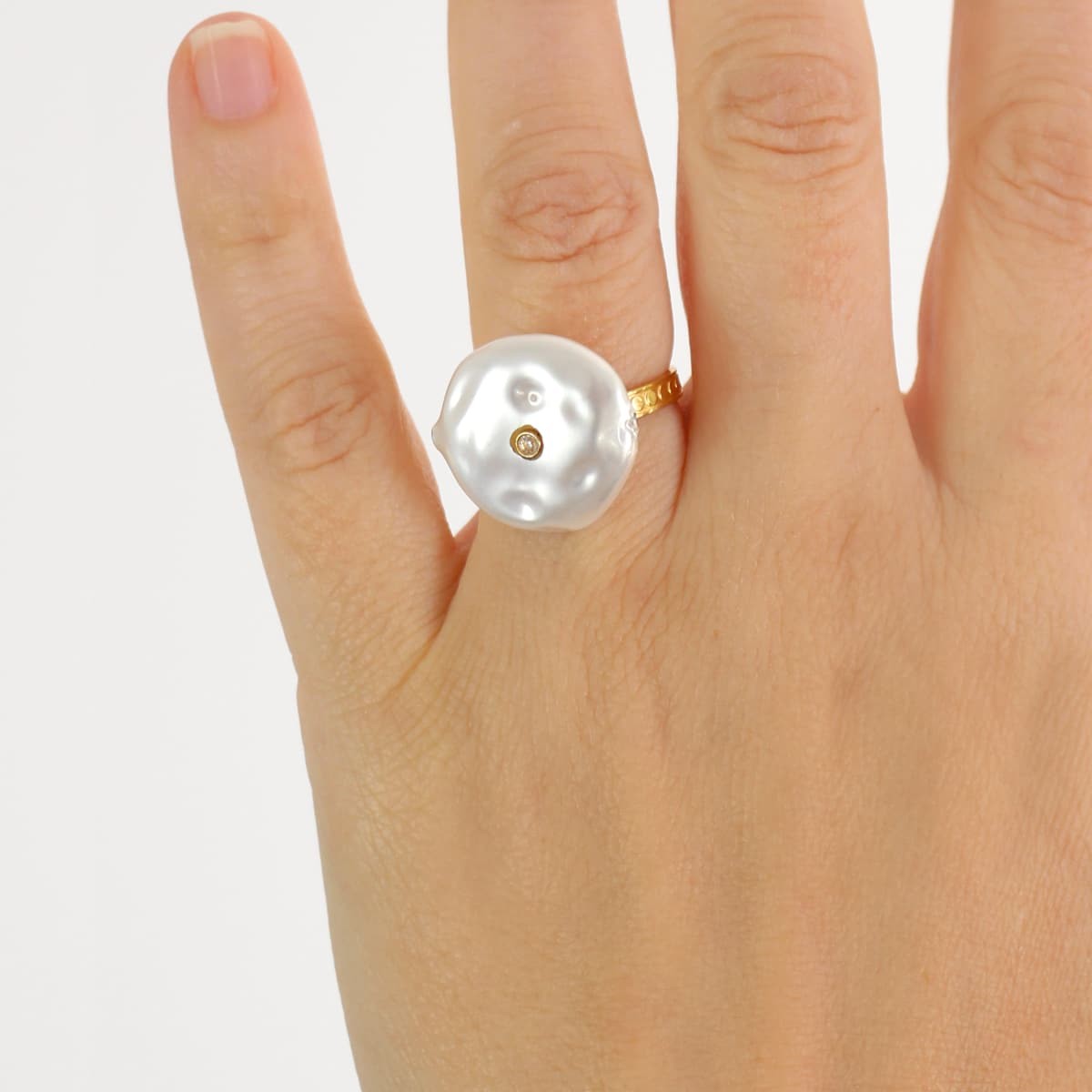 Anillo Iris Blanco Anartxy