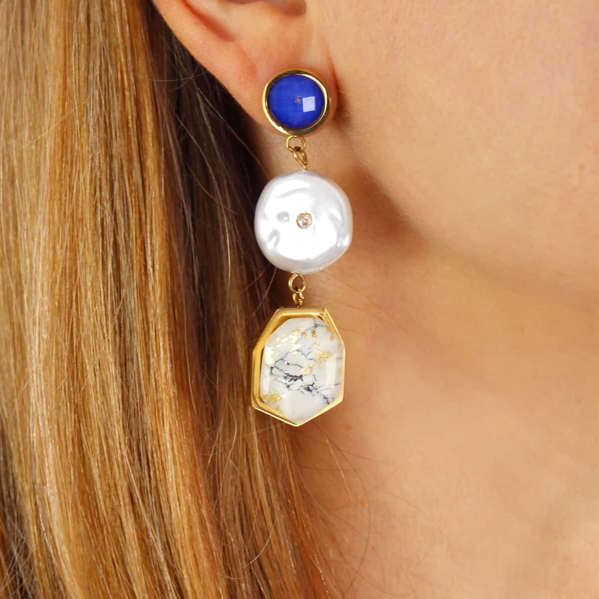 Cornflower Earrings