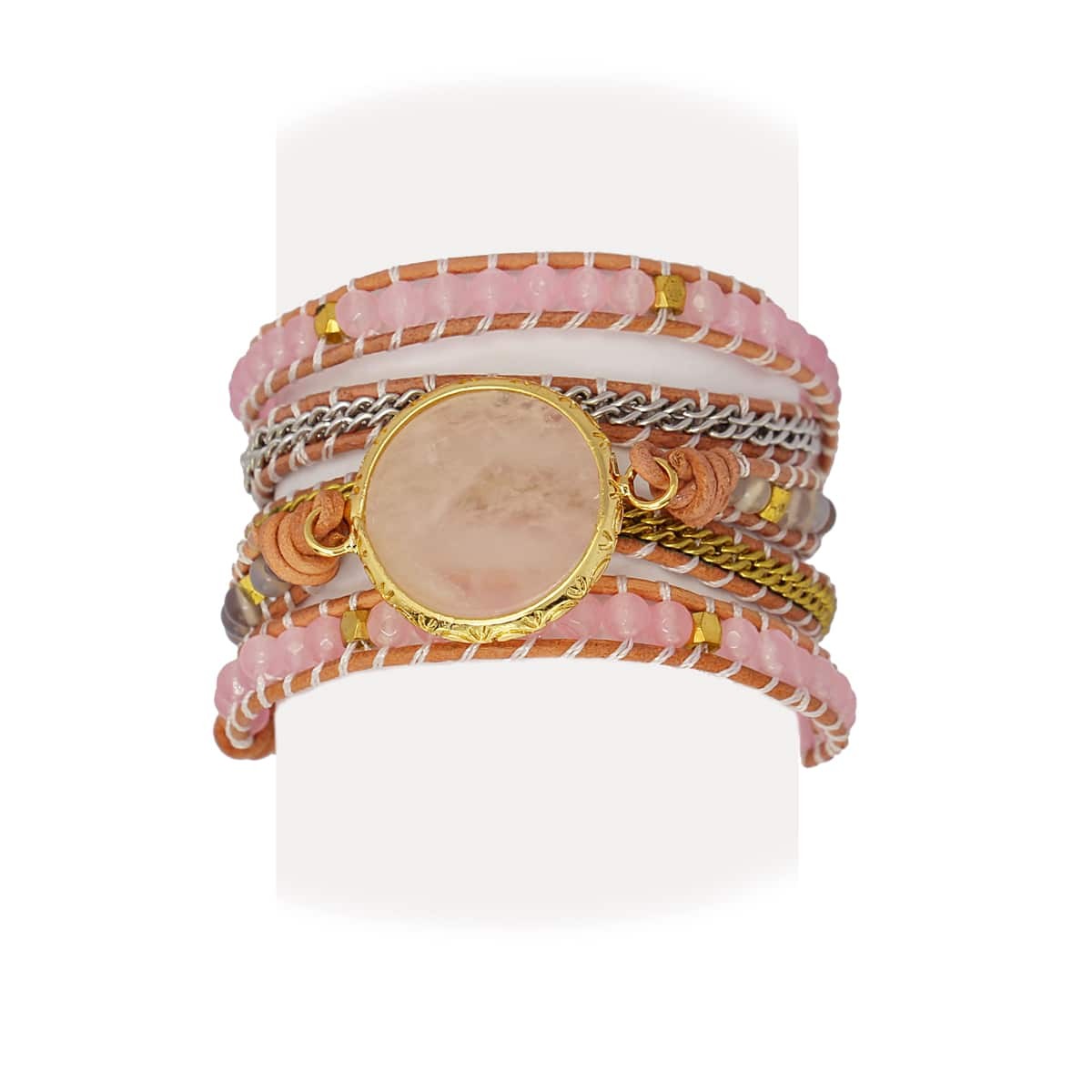 Pulsera Baikal Rosa Anartxy