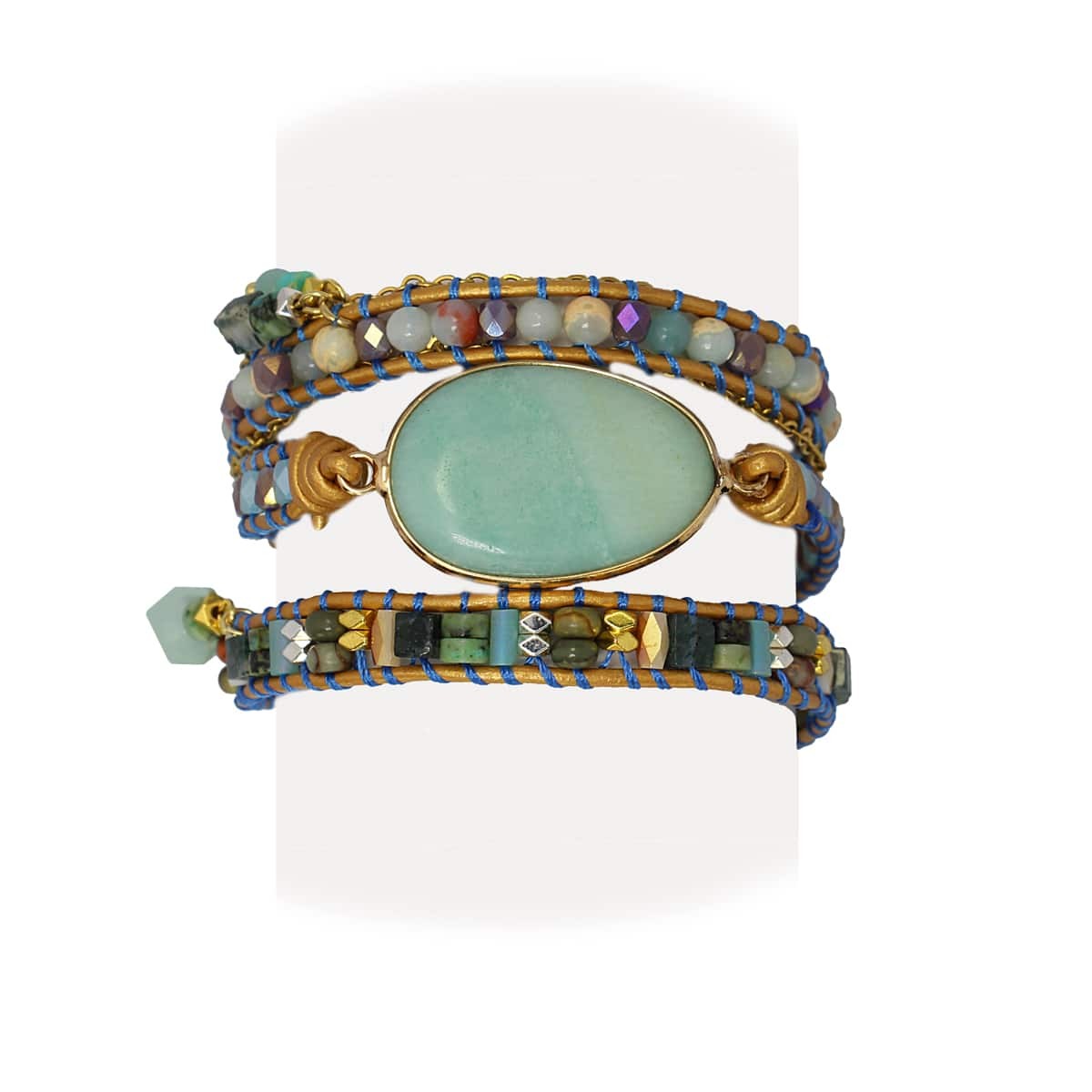 Pulsera Baikal Verde claro Anartxy