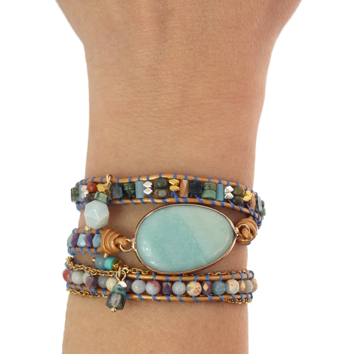 Pulsera Baikal Verde claro Anartxy