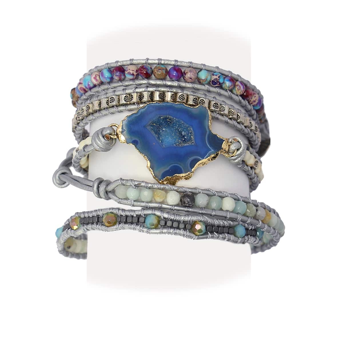 Pulsera Baikal Azul claro Anartxy