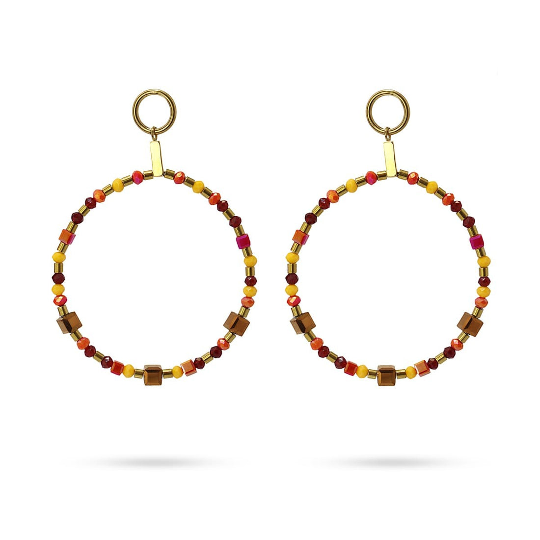 Pendientes Sevan Naranja Anartxy