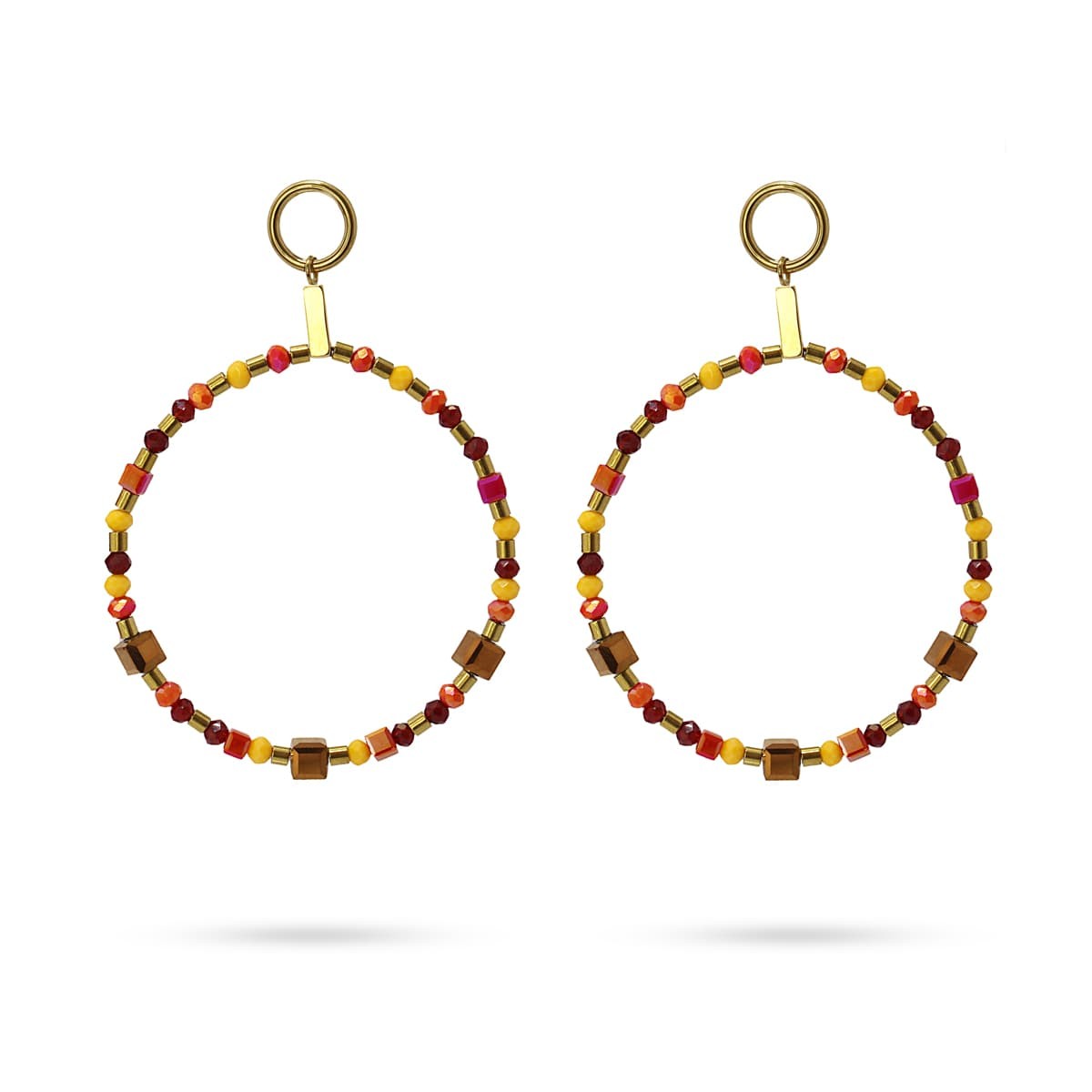 Pendientes Sevan Naranja Anartxy