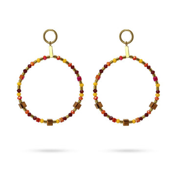 Pendientes Sevan Naranja Anartxy