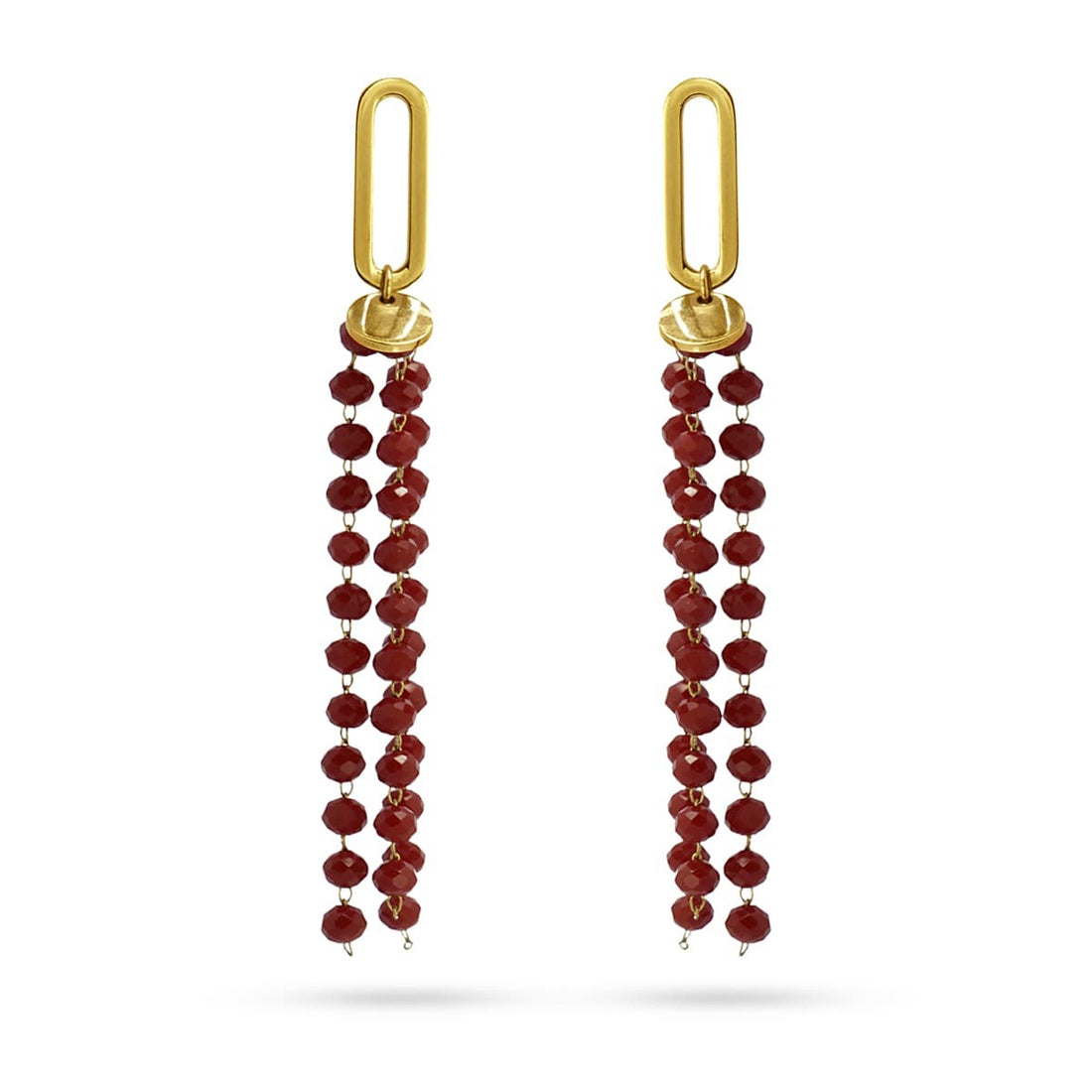 Pendientes Tana Rojo Anartxy