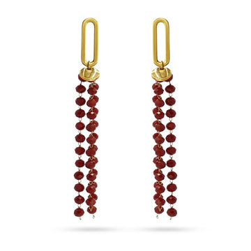 Pendientes Tana Rojo Anartxy